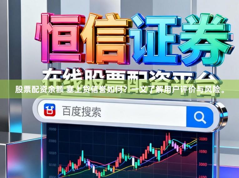 股票配资余额 塞上贷信誉如何?一文了解用户评价与风险。