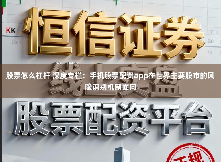 股票怎么杠杆 深度专栏:手机股票配资app在世界主要股市的风险识别机制面向