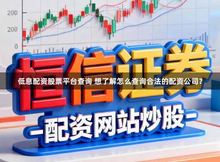 低息配资股票平台查询 想了解怎么查询合法的配资公司？